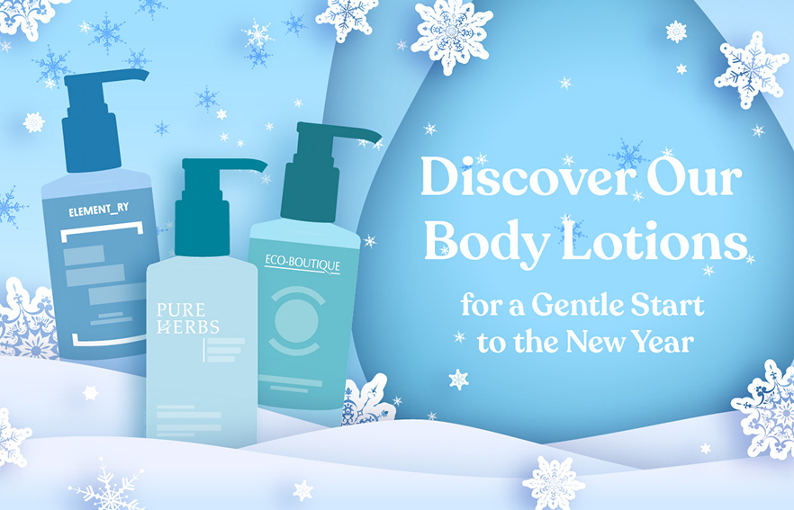 bannière promotionnelle Ada Cosmetics pour les fêtes de fin d'année