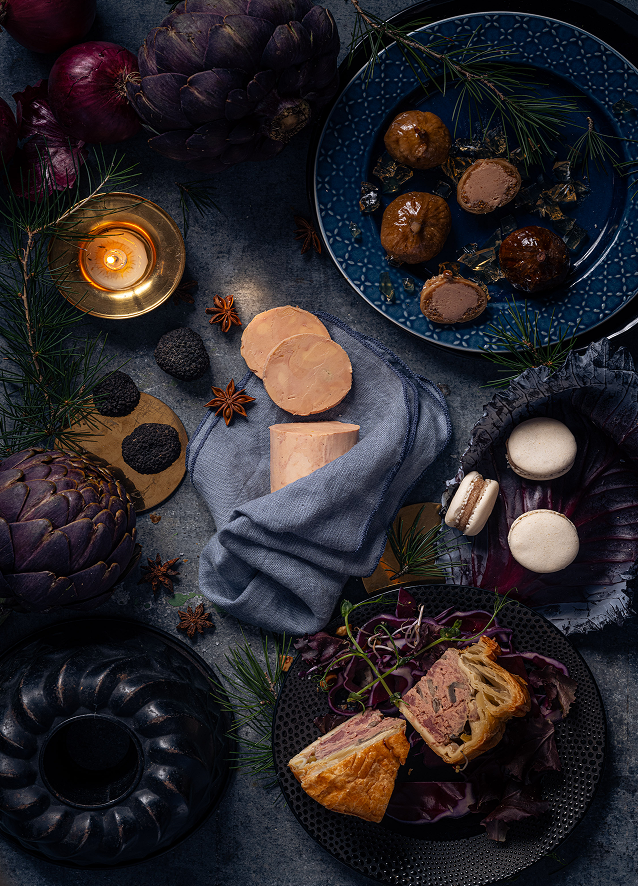 shooting culinaire réalisé pour la marque Doriath