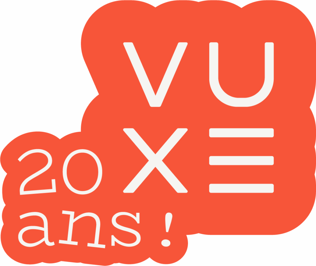 Logo Vuxe spécial 20 ans 