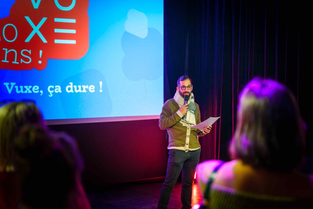Discours d'Emmanuel Guichaoua, gérant de l'agence Vuxe