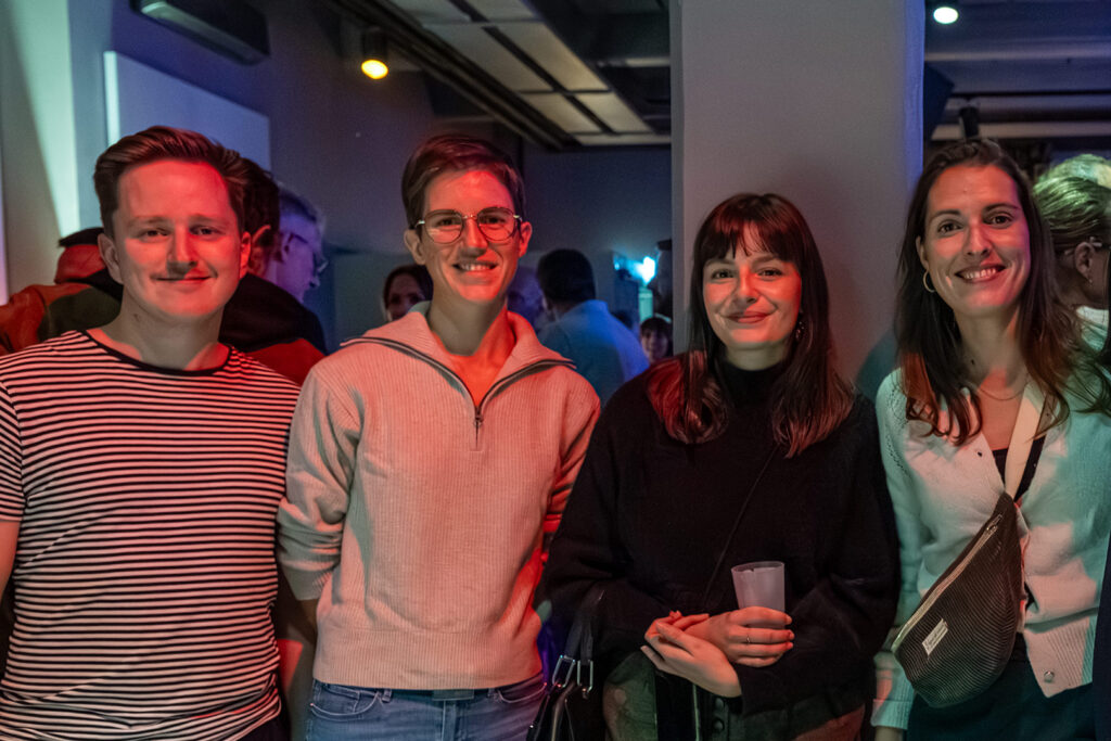 Clients historiques, HARTMANN France et Incotec, présents lors de la soirée Vuxe